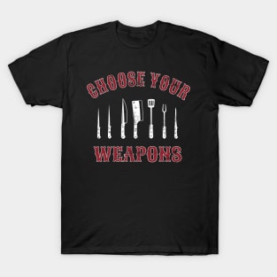 Grill Barbeque Weapons T-Shirt